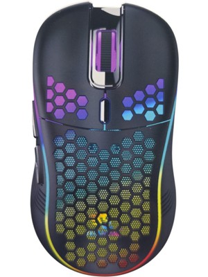 Kablosuz, Şarj Edilebilir 7 Tuşlu Oyuncu Bilgisayar Faresi (Q2) - Kablosuz Mouse
