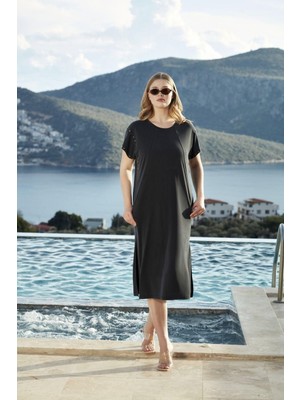 Cossy By Aqua Kadın Antrasit Elbise A26773
