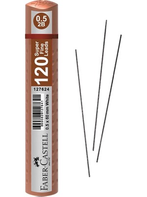 Faber-Castell Super Fine Grip Min 60MM 2b 0,5 120'LI Rose Gold Tüp