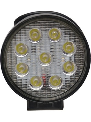 Remkay 9 LED Projektör Lamba Yuvarlak