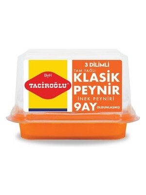 Montreal Taciroğlu 3 Dilimli Tam Yağlı Olgunlaştırılmış Inek Peyniri 450 G