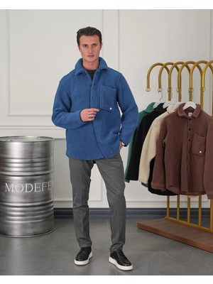 Modefendicom Oversize Peluş Mont