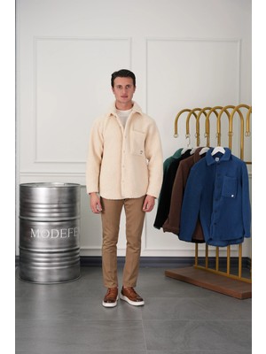 Modefendicom Oversize Peluş Mont