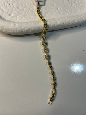 Hüma Butik Sonsuz Aşk Kalp Formlu Sıralı Bileklik
