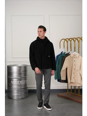 Modefendicom Oversize Peluş Mont