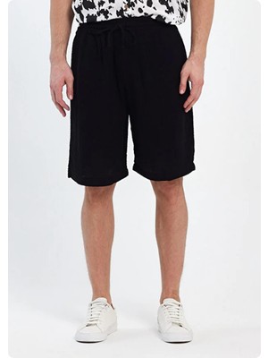 Jack & Jones Heaven  5030 Müslin   Erkek Sort