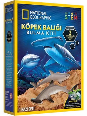 Eco Lounge NAT07002 National Geographic Köpek Balığı Bulma Kiti - Trhamshdıg +6 Yaş