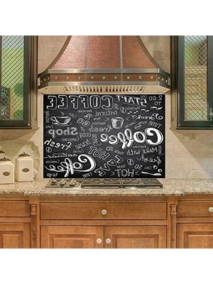 Die Grup Kendinden Yapışkanlı Duvar Sticker Kaplama - Mutfak Tezgah Arası, Coffee Shop Tasarımı