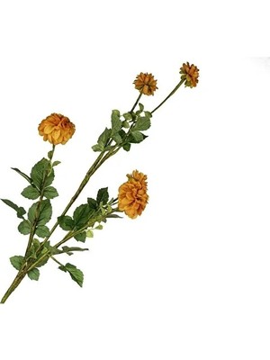 Mikasa Moor Turuncu Yapay Kar Topu Çiçeği 101CM