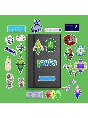 Die Grup Sticker Paketi, Bullet Journal Defteri Için Çıkartmalar