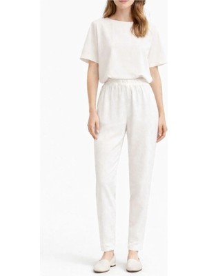 Sıle Atelıer Pamuklu Pantolon Dar Paça