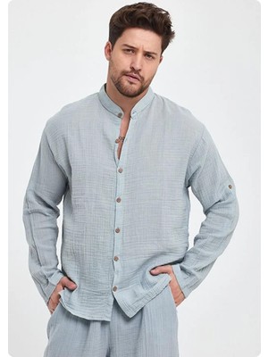 Jack & Jones Heaven 4050 Muslın Hakım Yaka Uzun Kol Erkek Gomlek