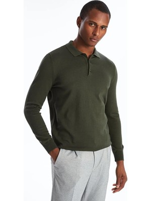 LC Waikiki Polo Yaka Uzun Kollu Erkek Triko Kazak  (W4)