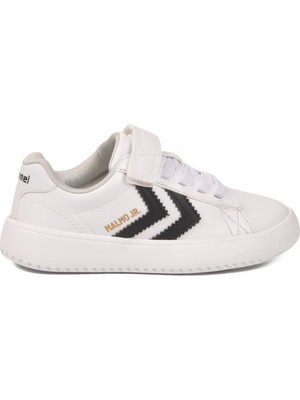Hummel Beyaz-Siyah Rahat Taban Unisex Çocuk Spor Ayakkabı 900869 Hml Jr