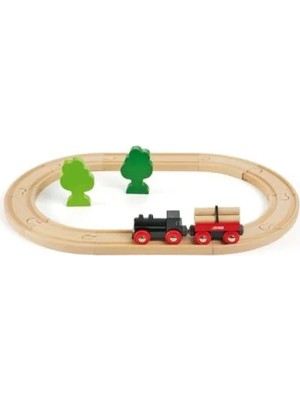Die Grup Ahşap Orman Tren Seti