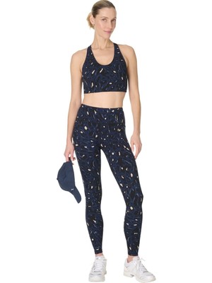 Sweaty Betty Power Racer Bra Kadın Mavi Fitness Bra
