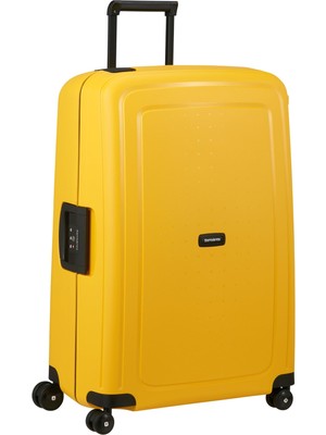 Samsonite S'cure - Spinner L, Çanta, L 75 Cm, 102 L, Sarı (Narenciye)