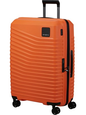 Samsonite Intuo - Spinner M, Genişletilebilir Çanta, 69 Cm, 79/87 L, Turuncu (Kayısı)