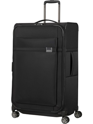 Samsonite Airea - Spinner L Genişletilebilir, Çanta, 78 Cm, 111,5/120 L, Siyah (Siyah)