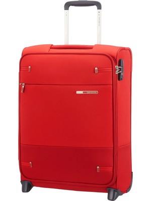 Samsonite Samsonıte Base Boost - Dik 55 Valiz, Uzunluk 40 Cm, 41 Litre, Kırmızı (Kırmızı)