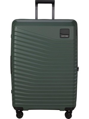 Samsonite Intuo - Spinner L, Genişletilebilir Çanta, 75 Cm, 105/115 L, Yeşil (Zeytin Yeşili)