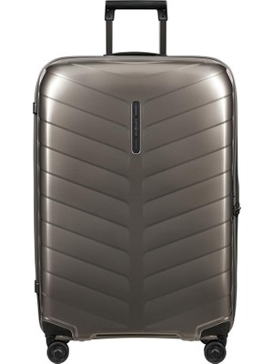 Samsonite Attrix - Spinner L, Çanta, 75 Cm, 97 L, Kahverengi (Kumul)
