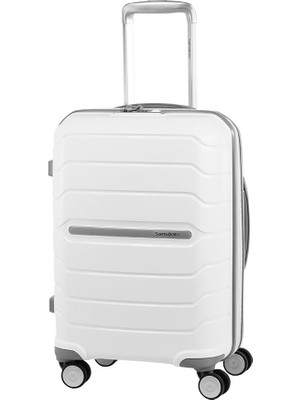 Samsonite Dönen Tekerlekli Genişletilebilir Sert Bagaj Beyaz Grande Dönen Tekerlekli Genişletilebilir Sert Orta Boy Bagaj