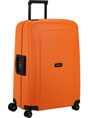 Samsonite S'cure - Spinner M, Çanta, M (69 Cm), 79 L, Turuncu (Kayısı)