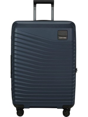 Samsonite Intuo - Spinner M, Genişletilebilir Çanta, 69 Cm, 79/87 L, Mavi (Mavi Geceler)