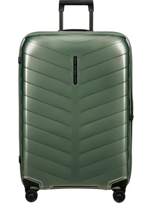 Samsonite Attrix - Spinner L, Çanta, 75 Cm, 97 L, Yeşil (Fesleğen Yeşili)