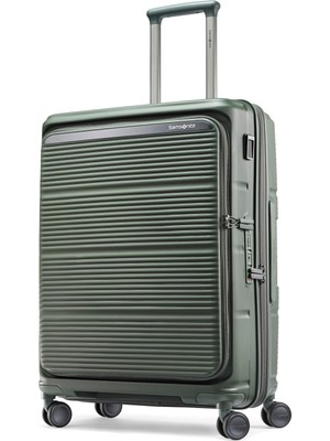 Samsonite Samsoniite Paralux Hs Spinner 67/24 Exp Orta Sp, Zeytin Yeşili, Orta, Sert Taraf