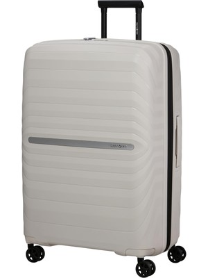 Samsonite Neo Flux - Spinner L, Genişletilebilir Çanta, 75 Cm, 109/121 L, Bej (Sıcak Nötr)