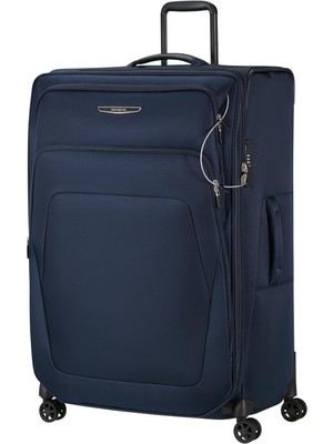 Samsonite Spark Sng Eco - Yumuşak Bagaj Çantası 82 cm Büyük - 4 Tekerlekli Araba, Tsa Kilitli, Hafif ve Genişletilebilir - Mavi (Gece ​​yarısı Mavisi)