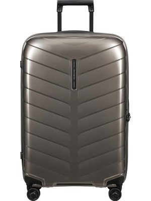 Samsonite Attrix - Spinner M, Çanta, 69 Cm, 73 L, Kahverengi (Kumul)