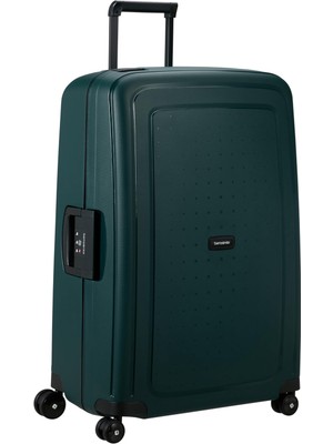 Samsonite S'cure - Spinner L, Çanta, L 75 Cm, 102 L, Yeşil (Koyu Turkuaz)