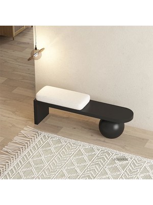Bench Puf Modern Siyah