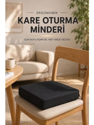 EpiRelax Visco Oturma Minderi Baskı ve Rahatsızlığı Azalt Rahatlığı Ilk Kullanımda Fark Et