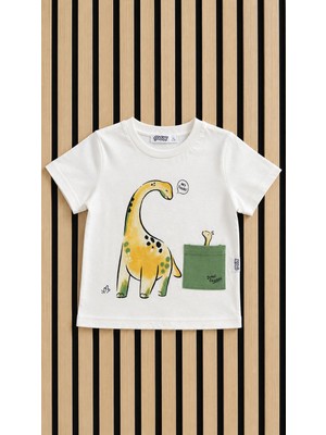 NerKids Erkek Bebek Zürafalı Takım
