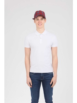 Voltaj Jeremy Polo Erkek Tişört Beyaz