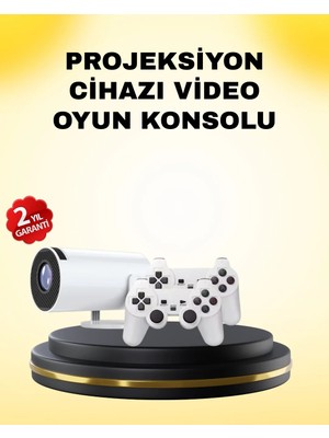 Ronanna Film Dizi ve Oyun Için Taşınabilir Kablosuz Mini Projeksiyon
