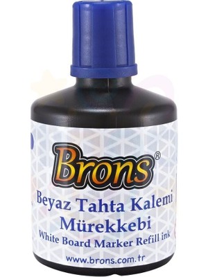 Minopi Brons Tahta Kalemi Mürekkebi 100 cc - Mavi