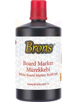 Minopi Brons Tahta Kalemi Mürekkebi 250 cc - Kırmızı