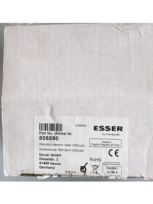 Esser Standart Dedektör Tabanı