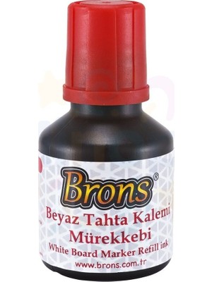 Minopi Brons Tahta Kalemi Mürekkebi 30 cc - Kırmızı