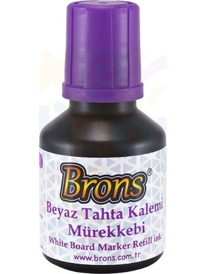 Minopi Brons Tahta Kalemi Mürekkebi 30 cc - Mor
