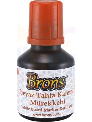 Minopi Brons Tahta Kalemi Mürekkebi 30 cc - Turuncu