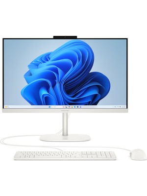 Hp Omnistudio 24-CU0015NT D62KSEA Intel Core 7 240H 16GB Ram 1tb SSD 23.8 Inç IPS Fhd Dokunmatik Beyaz All In One Pc