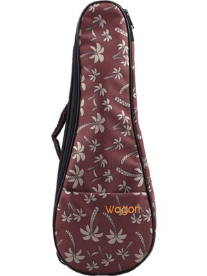 Pearl Shop Ukulele Soprano Için 03 Serisi Çanta Su Geçirmez ve Yırtılmaya Dayanıklı Cep ve Ayarlanabilir Kayış ile