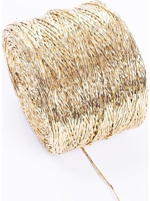 Pearl Shop Janjanlı Altın Ip, 1 mm 25 Metre