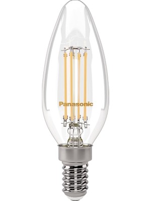 Pearl Shop E14 Dim Edilebilir Filaman Lamba 4W 470LM 2700K Clear